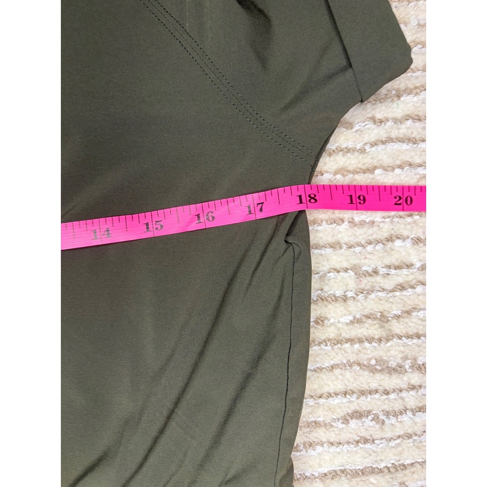 The North Face Performance Dress Olive Green Womens M Gorpcore Travel Hiking - Picture 4 of 7